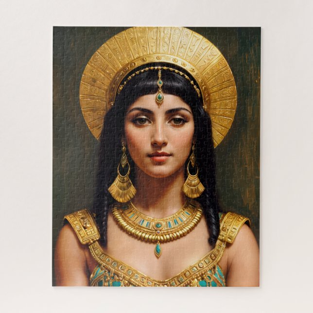 Puzzle Cleopatra Egyptian Queen Pharaoh Art (Vertical)