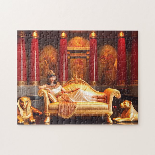 Puzzle Cleopatra Queen Fantasy Ancient Egyptian Royal (Horizontal)