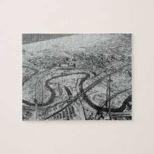 Puzzle Cleveland céntrica en 1937