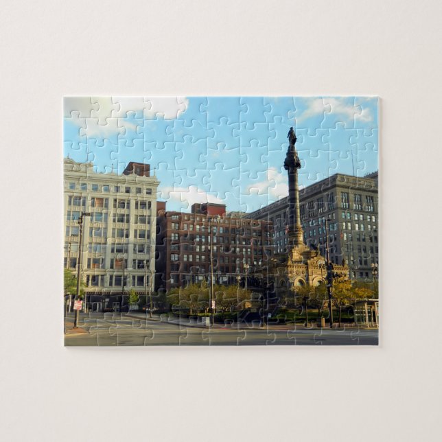 Puzzle Cleveland de plaza pública (Horizontal)