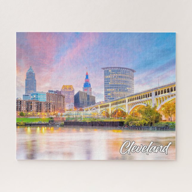 Puzzle Cleveland, Ohio, Estados Unidos (Horizontal)