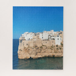 Puzzle Cliffside en Polignano a Mare, Puglia, Italia