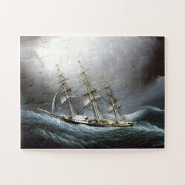 Puzzle Clipper Ship Cape Horn James Edward Buttersworth