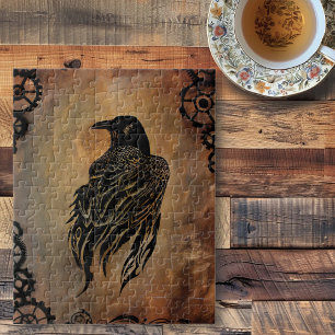 Puzzle Clockwork Raven