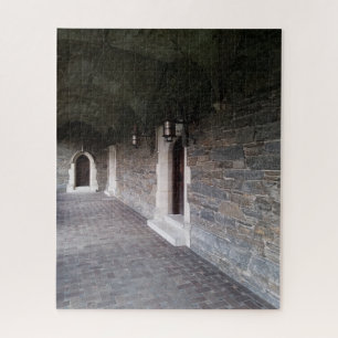 Puzzle Cloisters Hallway con estudio de arquitectura de p