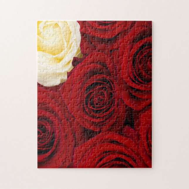 Puzzle Close up of de roses (Vertical)