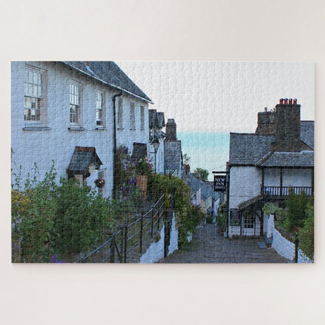 Puzzle Clovelly, Devon, Inglaterra 1 (Horizontal)