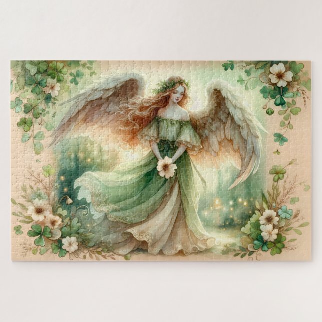Puzzle Clover Serenity Angel (Horizontal)