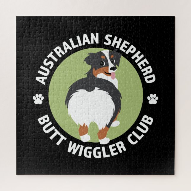 Puzzle Club Australiano Shepherd Butt Wiggler (Vertical)