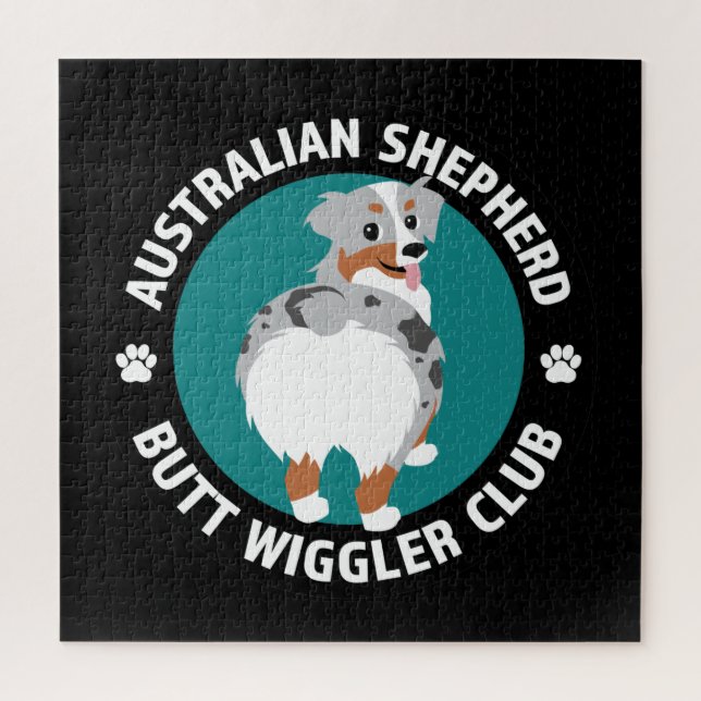 Puzzle Club Australiano Shepherd Butt Wiggler (Vertical)
