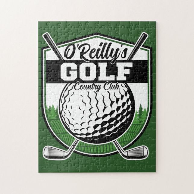 Puzzle Club Campestre Personalizado Golf Golf Player Pro (Vertical)