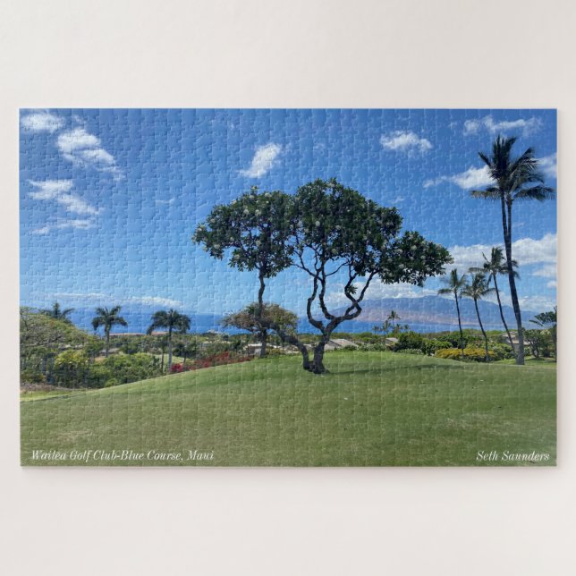 Puzzle Club de Golf Wailea - Campo Azul, Maui (Horizontal)