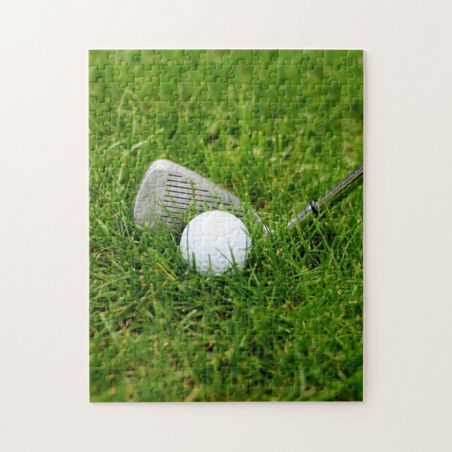 Puzzle Club de golf y bola de golf (Vertical)