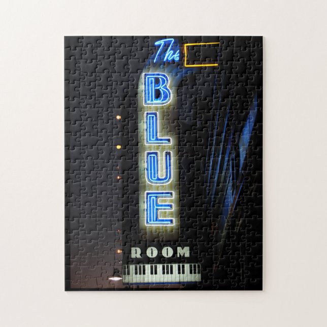 Puzzle Club de Jazz de Blue Room en Kansas City (Vertical)