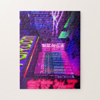 Puzzle Club de noche futurista del Cyberpunk