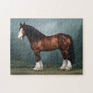 Puzzle Clydesdale Horse