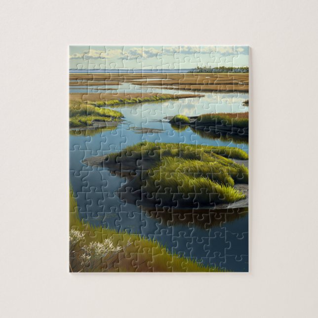 Puzzle Coastal Tranquility (Vertical)