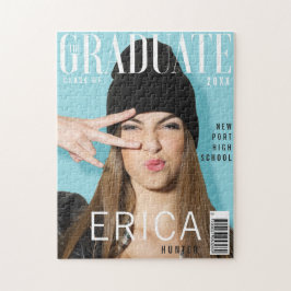 Puzzle Cobertura de revista de moda inspirada en graduaci