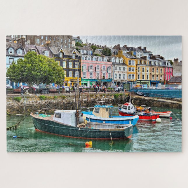 Puzzle Cobh, Puerto de Cork, Irlanda (Horizontal)