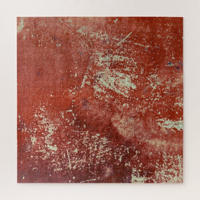 Puzzle Cobre Viejo: Textura Metalizado Vivida. (Vertical)