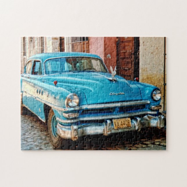 Puzzle Coche antiguo en Habana (Horizontal)