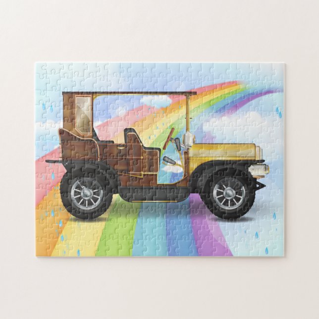 Puzzle Coche Clásico (Horizontal)