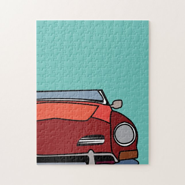 Puzzle Coche Clásico Antiguo (Vertical)