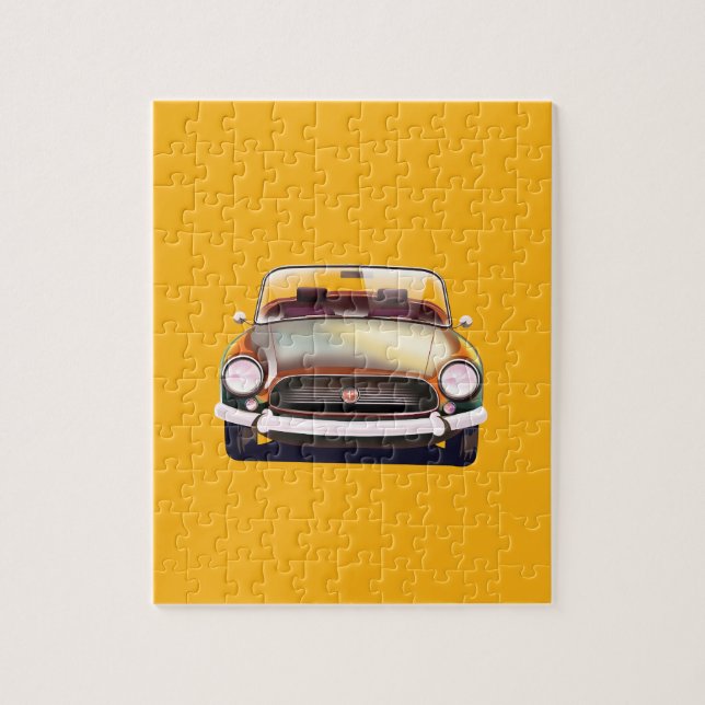 Puzzle Coche clásico antiguo (Vertical)
