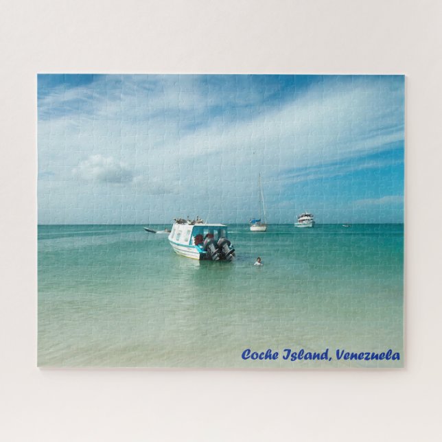 Puzzle Coche Island, Venezuela (Horizontal)
