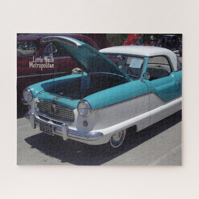 Puzzle Coche Metropolitano Classic Little Turquoise Nash (Horizontal)