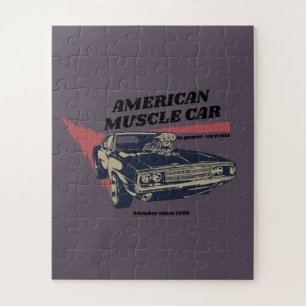 Puzzle Coche muscular estadounidense