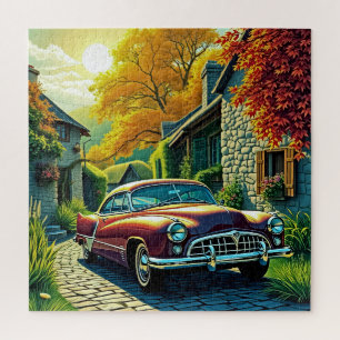 Puzzle Coche vintage