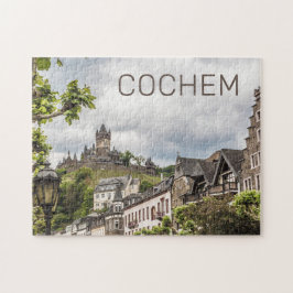 Puzzle Cochem Moselle Panorama Alemania Souvenir