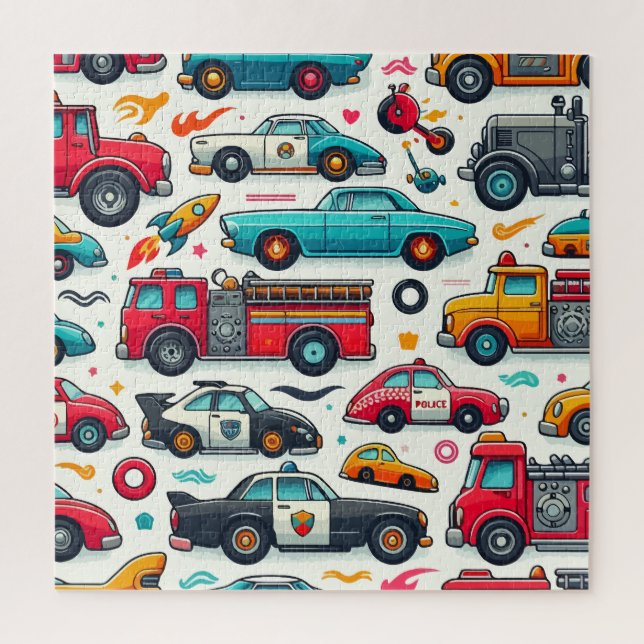 Puzzle Coches (Vertical)