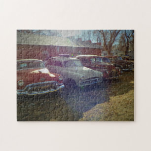 Puzzle Coches antiguos clásicos