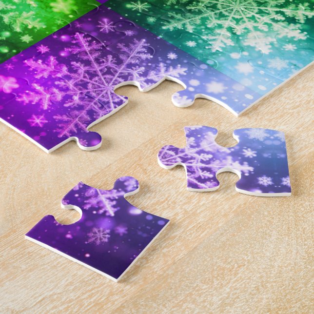 Puzzle Coches de nieve / Corazones / Greenleaf / Miami /  (Lado)