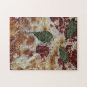 Puzzle Cocina casera de pizza de queso