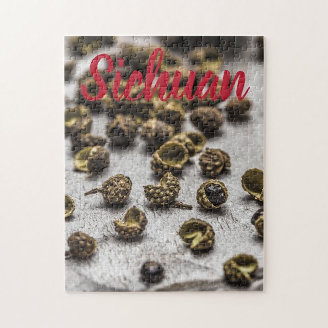 Puzzle Cocina china con pimienta en Sichuan (Vertical)