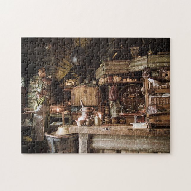 Puzzle Cocina medieval (Horizontal)