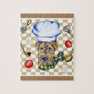 Puzzle Cocinero Airedale Terrier