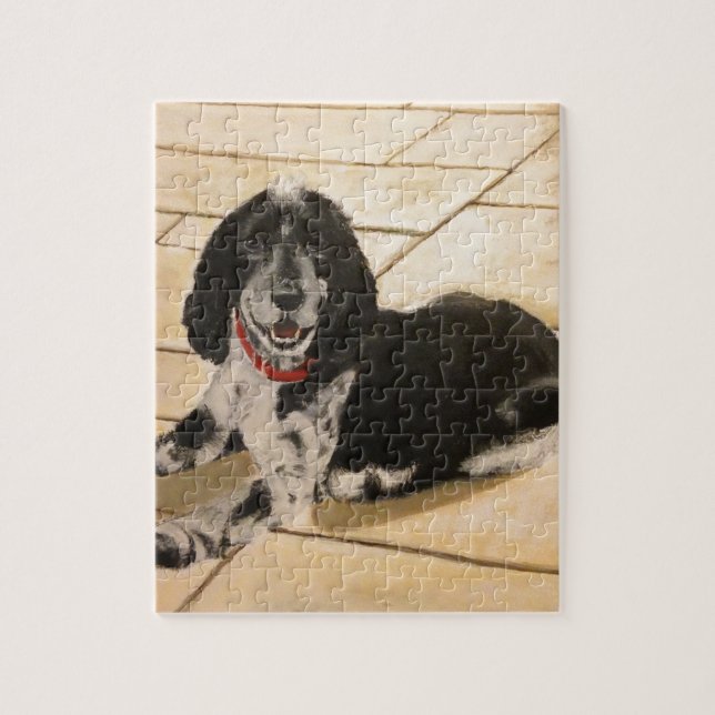 Puzzle Cocker spaniel (Vertical)