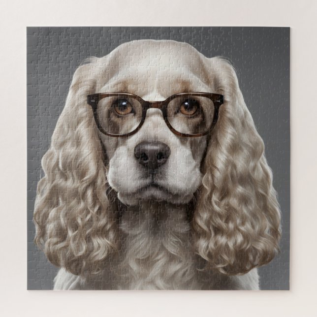 Puzzle Cocker Spaniel estadounidense (Vertical)