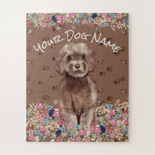 Puzzle Cockerpoo Spoodle Cockerdoodle Cockapoo Perro Brow