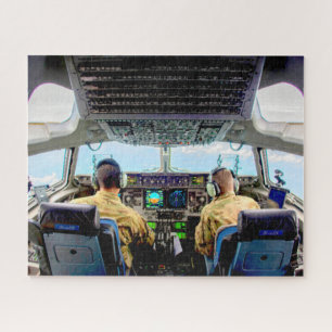 Puzzle COCKPIT C-17 GLOBEMASTER III (16x20 PULGADAS)