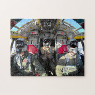Puzzle COCKPIT DE ESTRATOFORTRESS B-52H (11x14 PULGADAS)