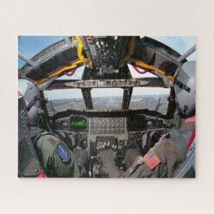Puzzle COCKPIT DE ESTRATOFORTRESS B-52H (16x20 PULGADAS)