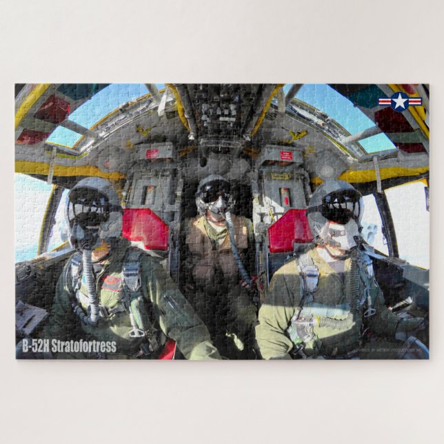Puzzle COCKPIT DE ESTRATOFORTRESS B-52H (20x30 PULGADAS) (Horizontal)