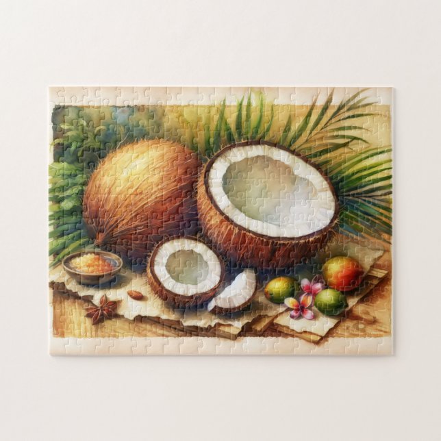 Puzzle Coco de época tropical (Horizontal)