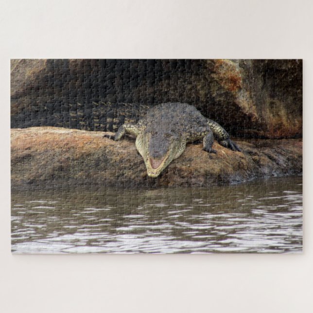 Puzzle cocodrilo (Horizontal)
