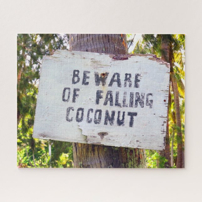 Puzzle COCONUTS EN CAÍDA DE 16x20 PULGADAS (Horizontal)